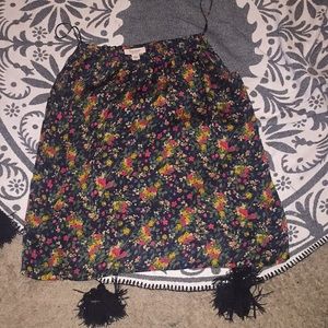 Floral print top